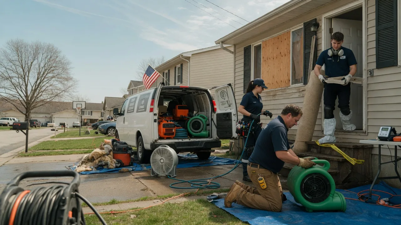 Water Damage Restoration in Rockwood, MI near me
